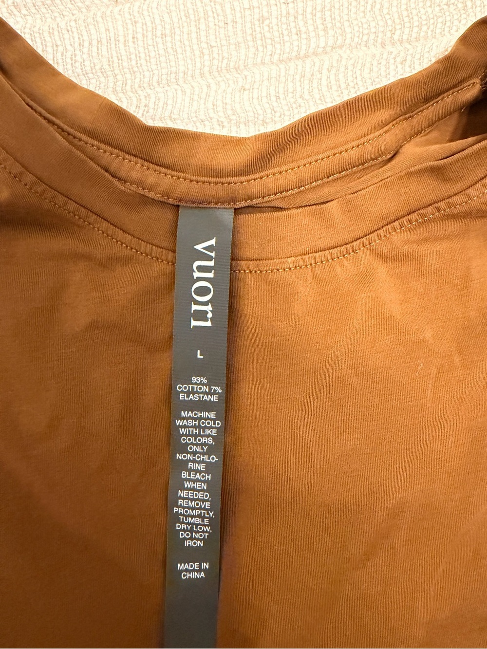 Vuori Feather Baby Tee Large - Picture 3 of 5
